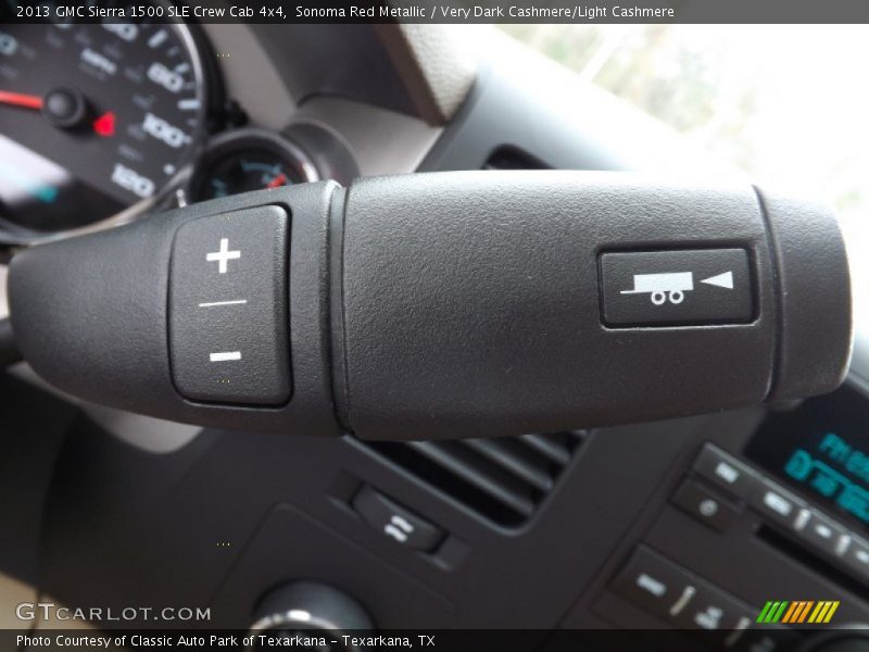 Controls of 2013 Sierra 1500 SLE Crew Cab 4x4