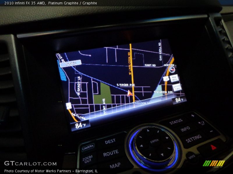 Platinum Graphite / Graphite 2010 Infiniti FX 35 AWD