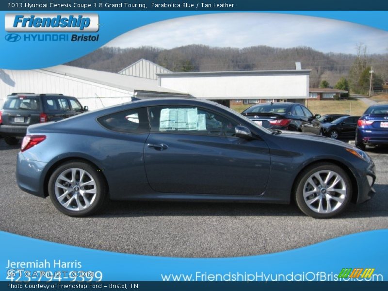 Parabolica Blue / Tan Leather 2013 Hyundai Genesis Coupe 3.8 Grand Touring