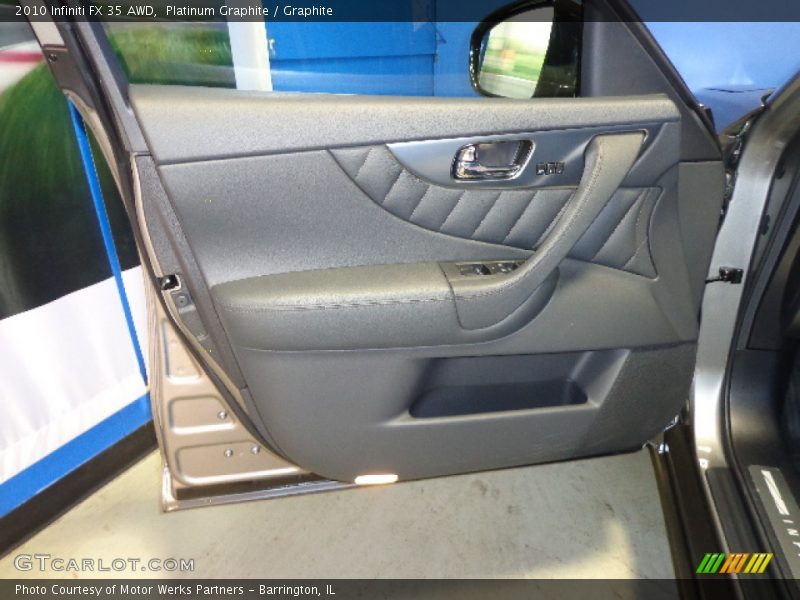 Platinum Graphite / Graphite 2010 Infiniti FX 35 AWD