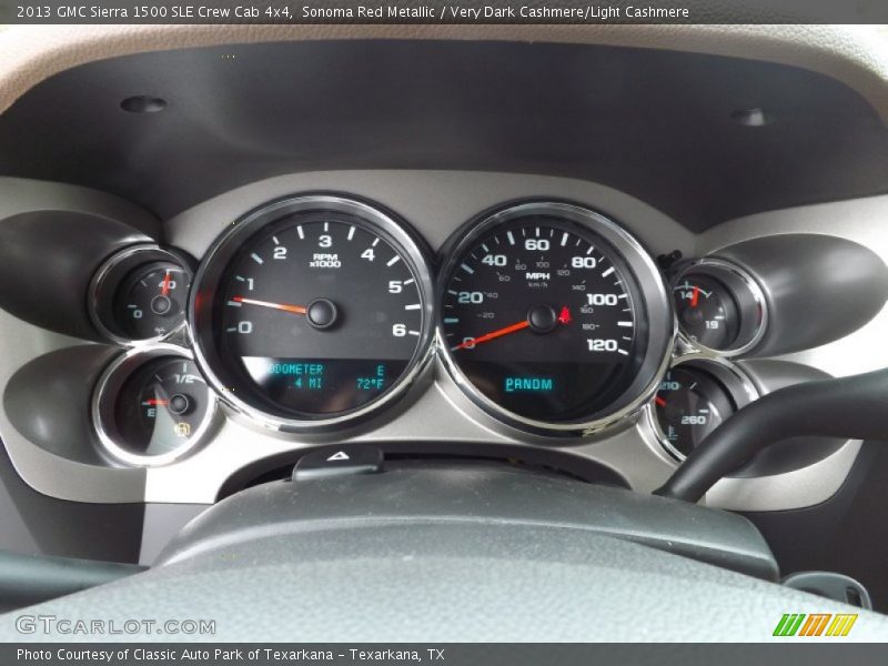  2013 Sierra 1500 SLE Crew Cab 4x4 SLE Crew Cab 4x4 Gauges
