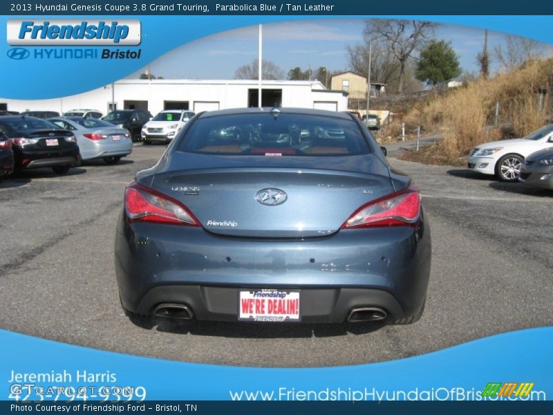 Parabolica Blue / Tan Leather 2013 Hyundai Genesis Coupe 3.8 Grand Touring