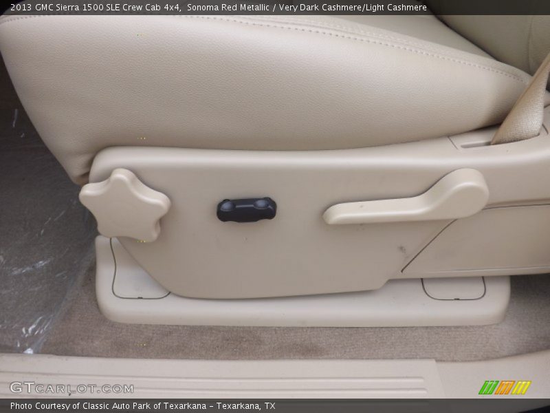 Sonoma Red Metallic / Very Dark Cashmere/Light Cashmere 2013 GMC Sierra 1500 SLE Crew Cab 4x4