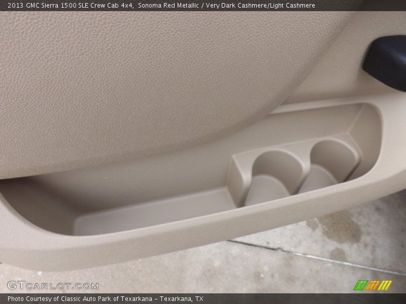 Sonoma Red Metallic / Very Dark Cashmere/Light Cashmere 2013 GMC Sierra 1500 SLE Crew Cab 4x4