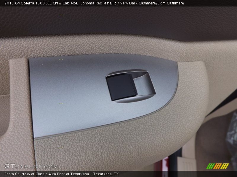 Sonoma Red Metallic / Very Dark Cashmere/Light Cashmere 2013 GMC Sierra 1500 SLE Crew Cab 4x4