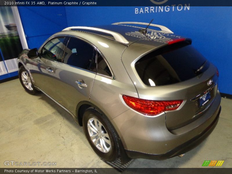 Platinum Graphite / Graphite 2010 Infiniti FX 35 AWD