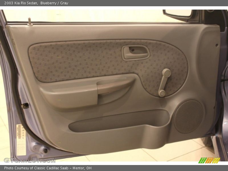 Door Panel of 2003 Rio Sedan