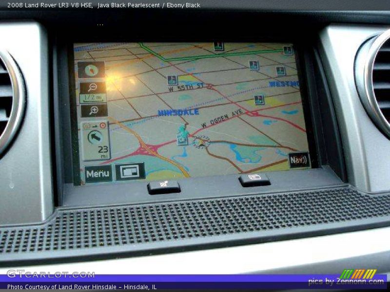 Java Black Pearlescent / Ebony Black 2008 Land Rover LR3 V8 HSE