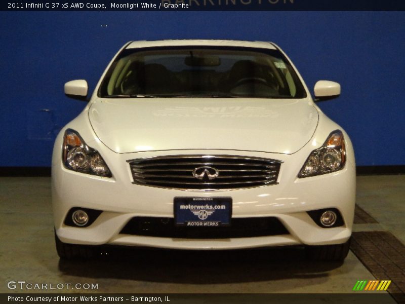 Moonlight White / Graphite 2011 Infiniti G 37 xS AWD Coupe