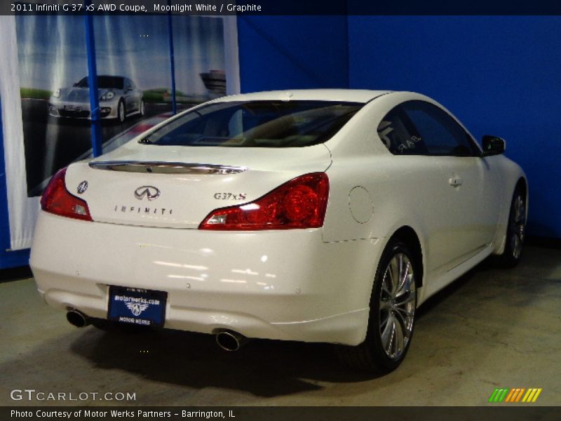 Moonlight White / Graphite 2011 Infiniti G 37 xS AWD Coupe
