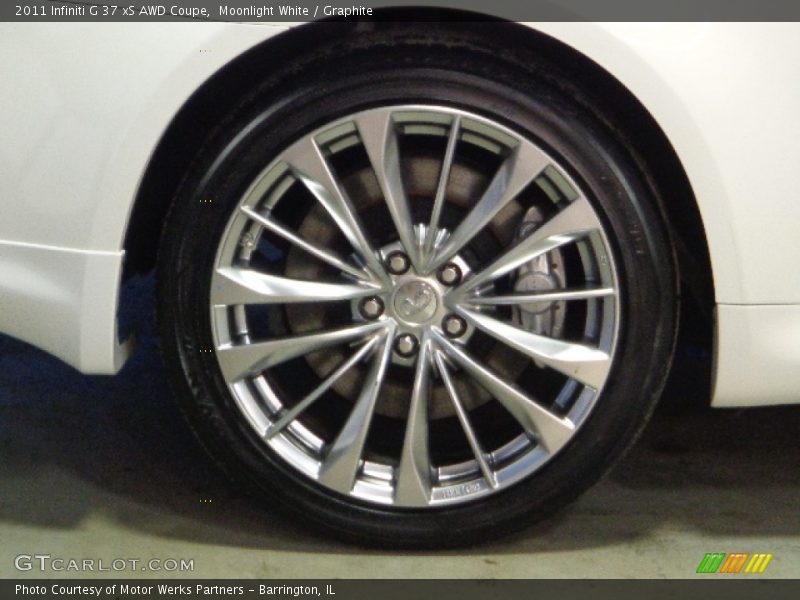 Moonlight White / Graphite 2011 Infiniti G 37 xS AWD Coupe