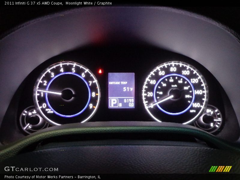 Moonlight White / Graphite 2011 Infiniti G 37 xS AWD Coupe