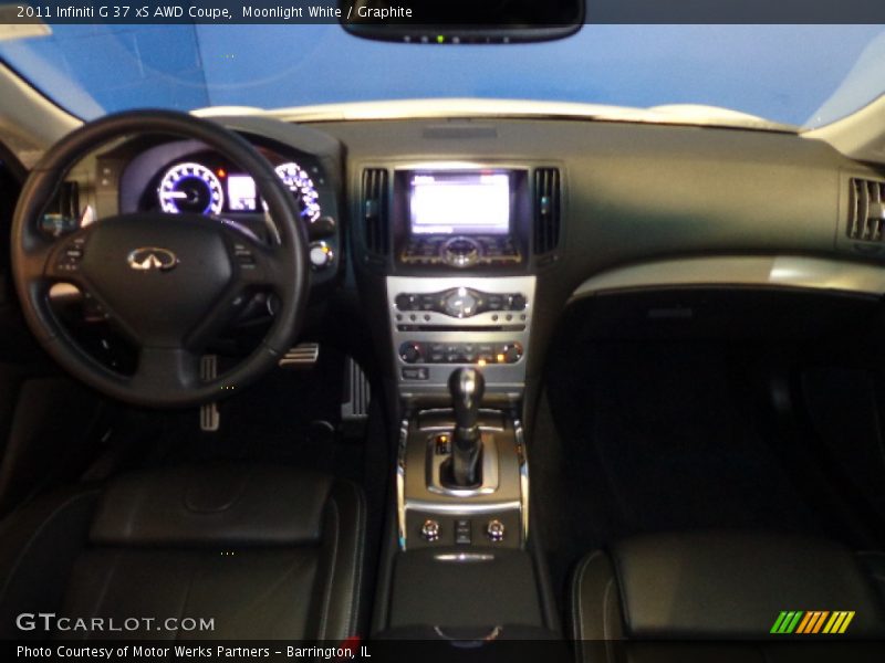 Moonlight White / Graphite 2011 Infiniti G 37 xS AWD Coupe
