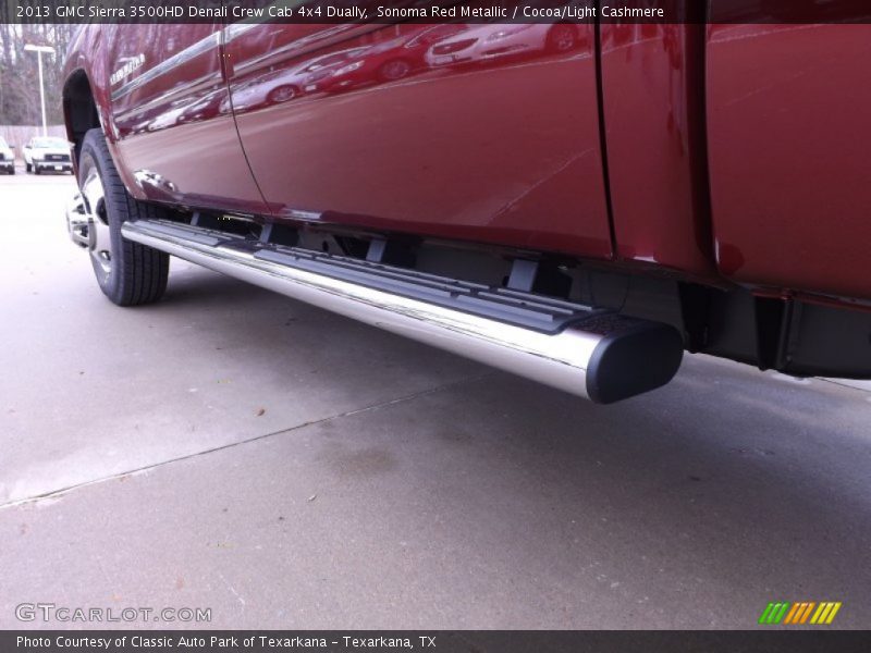 Sonoma Red Metallic / Cocoa/Light Cashmere 2013 GMC Sierra 3500HD Denali Crew Cab 4x4 Dually