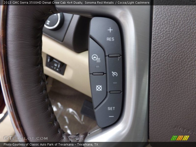 Sonoma Red Metallic / Cocoa/Light Cashmere 2013 GMC Sierra 3500HD Denali Crew Cab 4x4 Dually