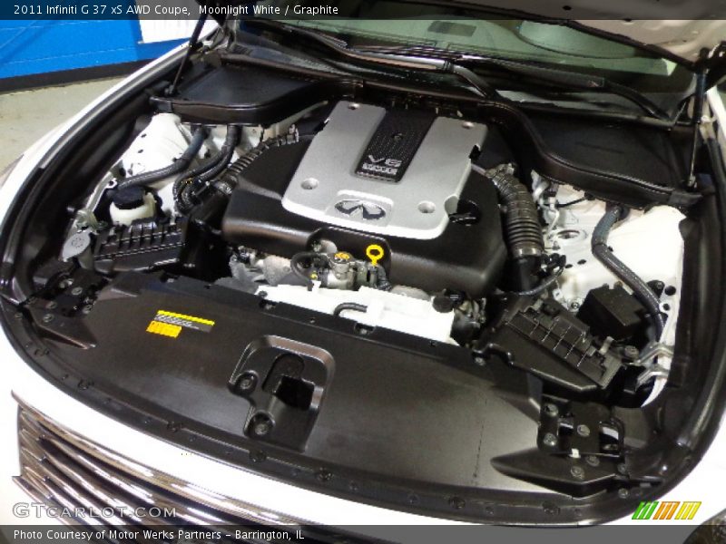 Moonlight White / Graphite 2011 Infiniti G 37 xS AWD Coupe