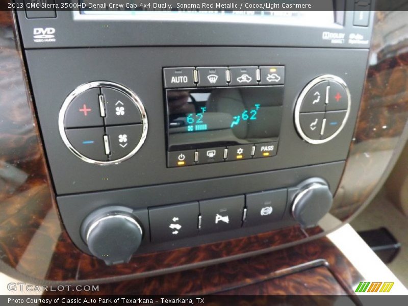 Sonoma Red Metallic / Cocoa/Light Cashmere 2013 GMC Sierra 3500HD Denali Crew Cab 4x4 Dually