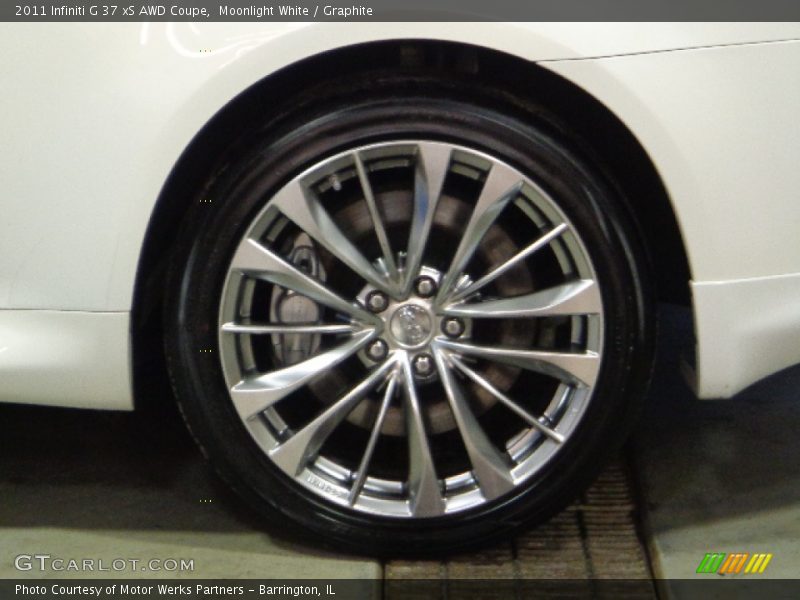 Moonlight White / Graphite 2011 Infiniti G 37 xS AWD Coupe