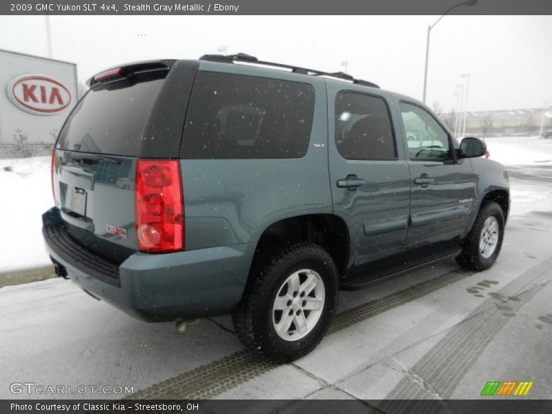 Stealth Gray Metallic / Ebony 2009 GMC Yukon SLT 4x4