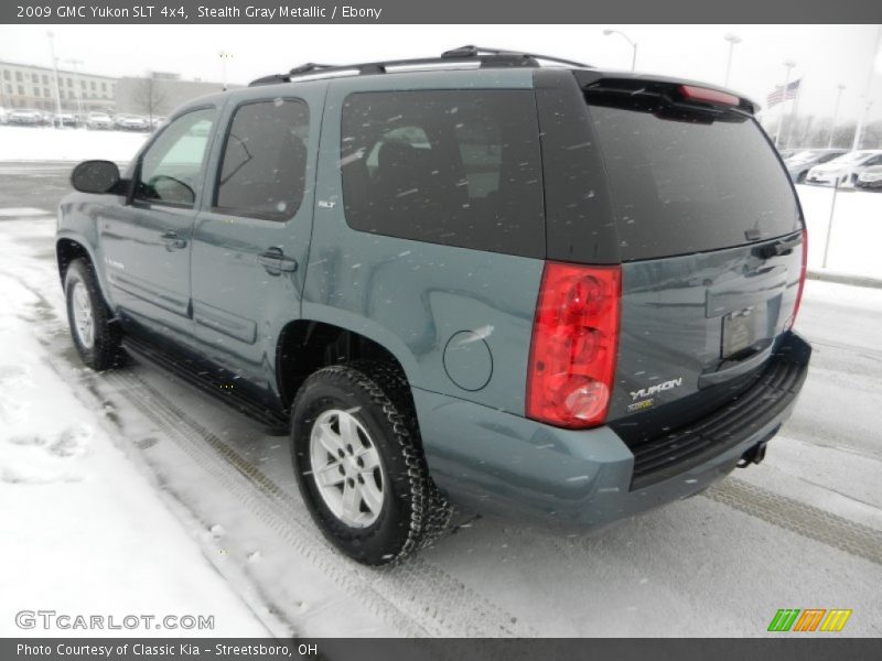 Stealth Gray Metallic / Ebony 2009 GMC Yukon SLT 4x4