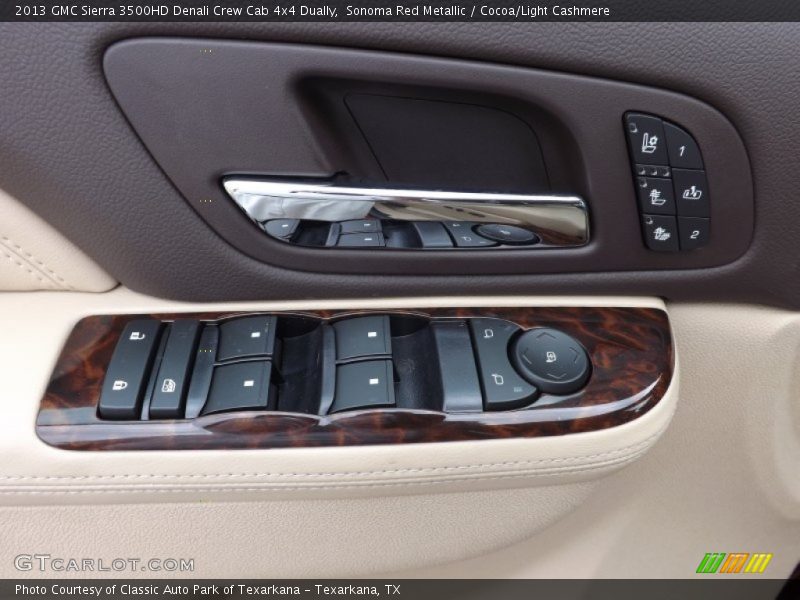 Sonoma Red Metallic / Cocoa/Light Cashmere 2013 GMC Sierra 3500HD Denali Crew Cab 4x4 Dually
