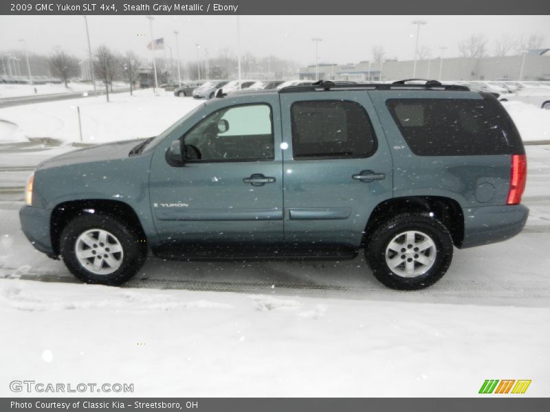 Stealth Gray Metallic / Ebony 2009 GMC Yukon SLT 4x4