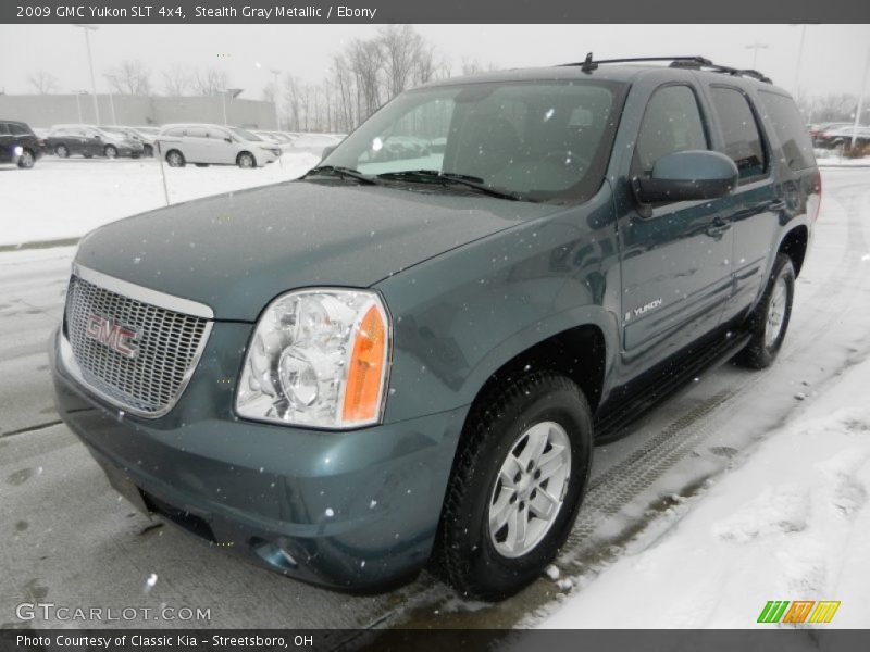 Stealth Gray Metallic / Ebony 2009 GMC Yukon SLT 4x4