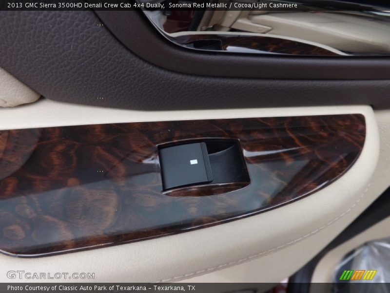 Sonoma Red Metallic / Cocoa/Light Cashmere 2013 GMC Sierra 3500HD Denali Crew Cab 4x4 Dually