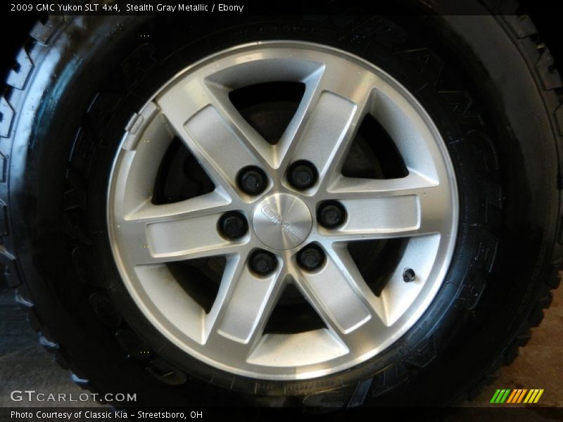 Stealth Gray Metallic / Ebony 2009 GMC Yukon SLT 4x4