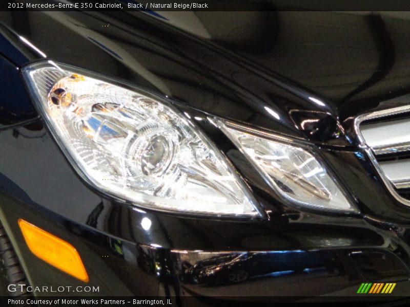 Black / Natural Beige/Black 2012 Mercedes-Benz E 350 Cabriolet
