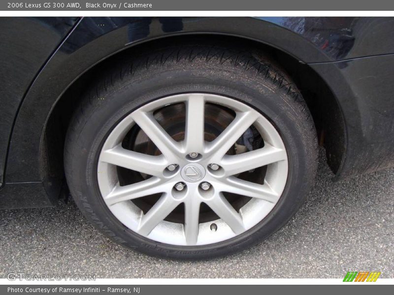 Black Onyx / Cashmere 2006 Lexus GS 300 AWD