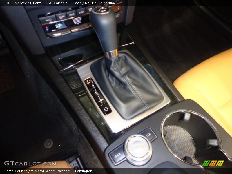 Black / Natural Beige/Black 2012 Mercedes-Benz E 350 Cabriolet
