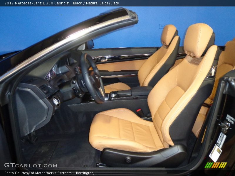 Black / Natural Beige/Black 2012 Mercedes-Benz E 350 Cabriolet