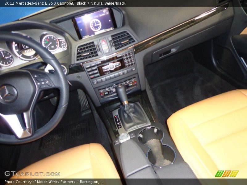 Black / Natural Beige/Black 2012 Mercedes-Benz E 350 Cabriolet
