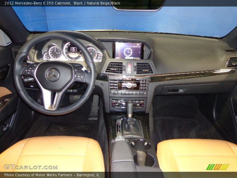 Black / Natural Beige/Black 2012 Mercedes-Benz E 350 Cabriolet