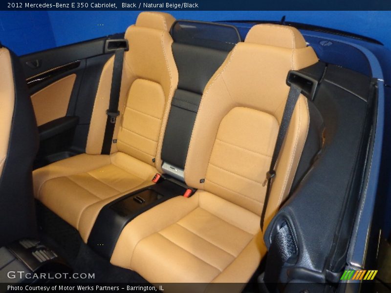 Black / Natural Beige/Black 2012 Mercedes-Benz E 350 Cabriolet