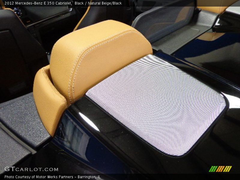 Black / Natural Beige/Black 2012 Mercedes-Benz E 350 Cabriolet