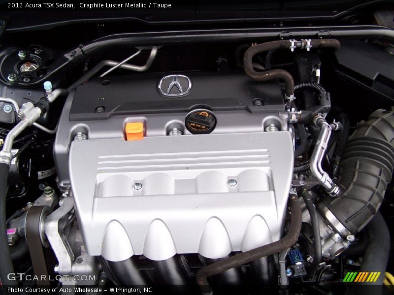 Graphite Luster Metallic / Taupe 2012 Acura TSX Sedan