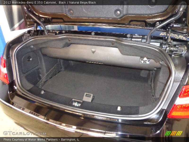 Black / Natural Beige/Black 2012 Mercedes-Benz E 350 Cabriolet