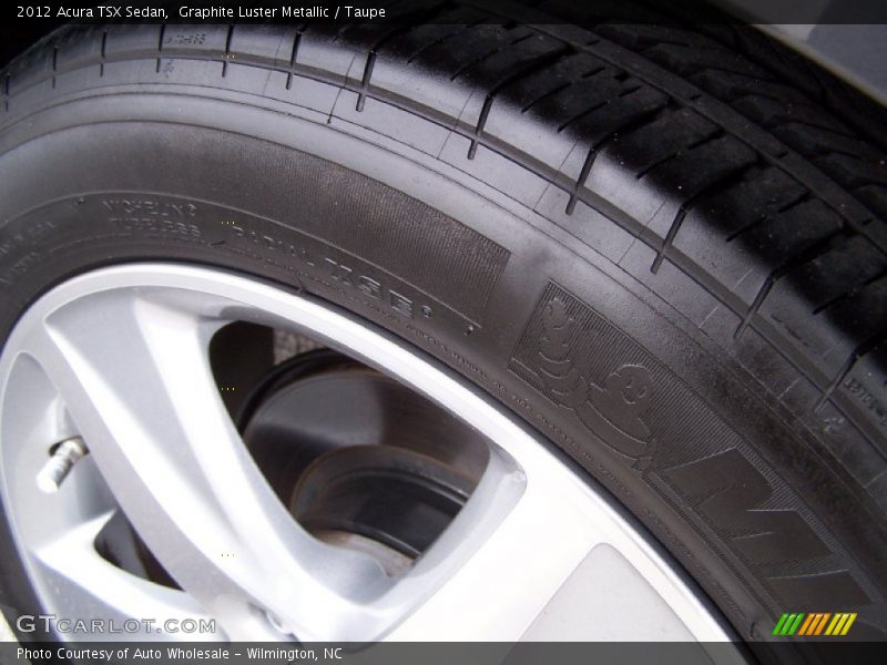 Graphite Luster Metallic / Taupe 2012 Acura TSX Sedan