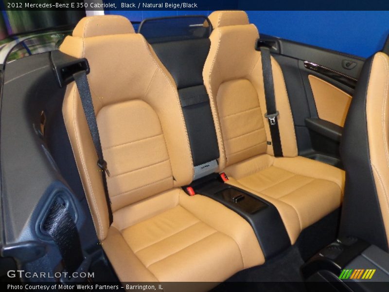 Black / Natural Beige/Black 2012 Mercedes-Benz E 350 Cabriolet