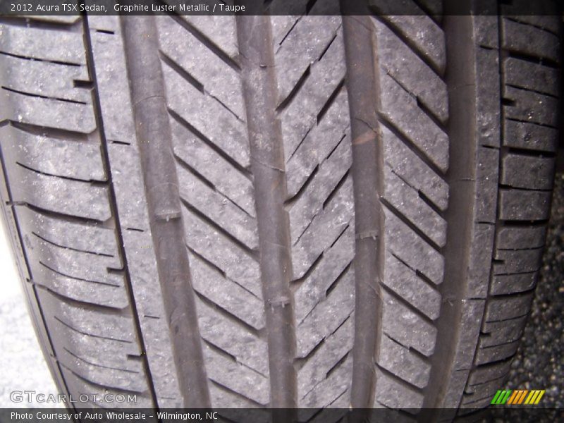 Graphite Luster Metallic / Taupe 2012 Acura TSX Sedan