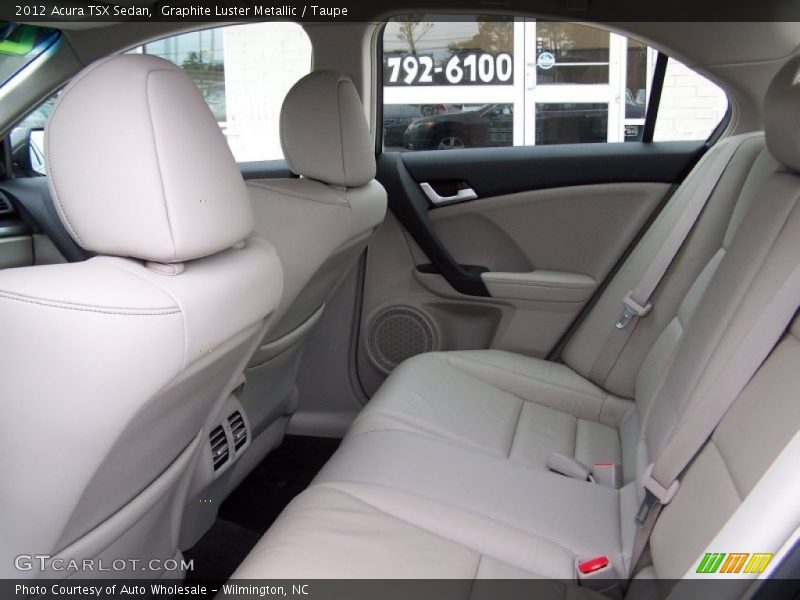Graphite Luster Metallic / Taupe 2012 Acura TSX Sedan