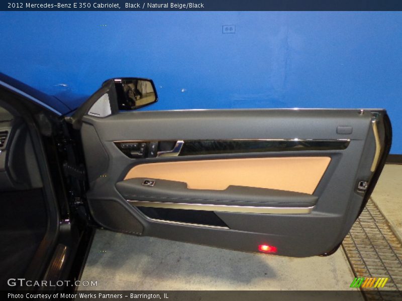 Black / Natural Beige/Black 2012 Mercedes-Benz E 350 Cabriolet