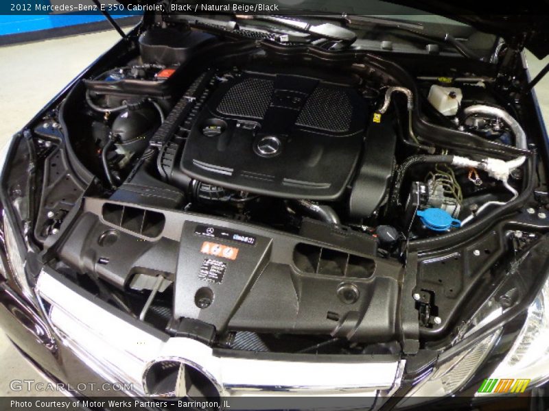 Black / Natural Beige/Black 2012 Mercedes-Benz E 350 Cabriolet