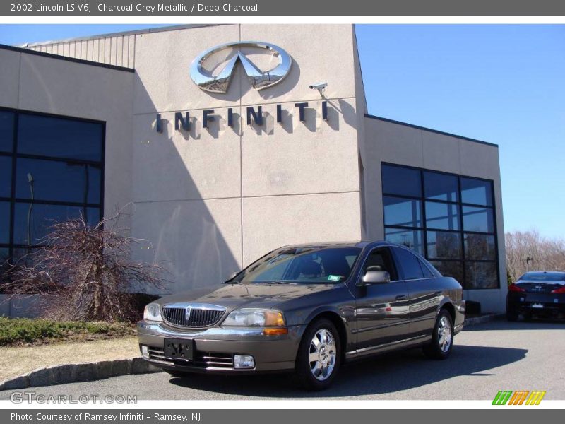 Charcoal Grey Metallic / Deep Charcoal 2002 Lincoln LS V6