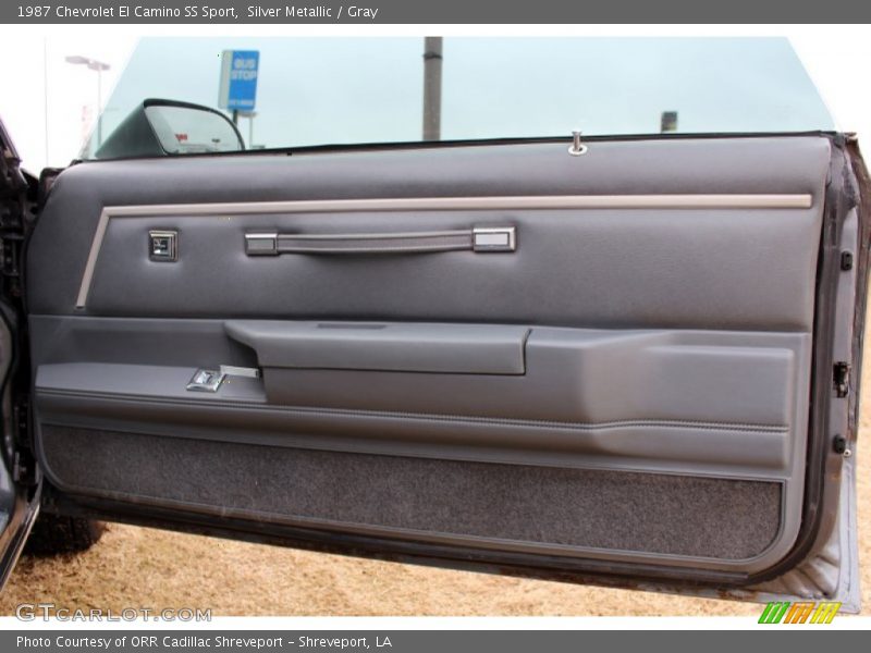 Door Panel of 1987 El Camino SS Sport