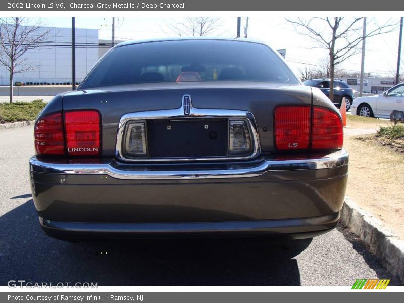 Charcoal Grey Metallic / Deep Charcoal 2002 Lincoln LS V6