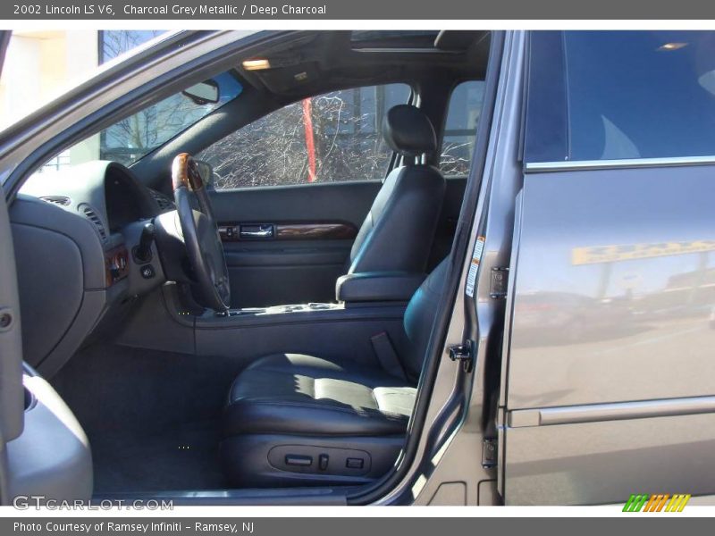 Charcoal Grey Metallic / Deep Charcoal 2002 Lincoln LS V6