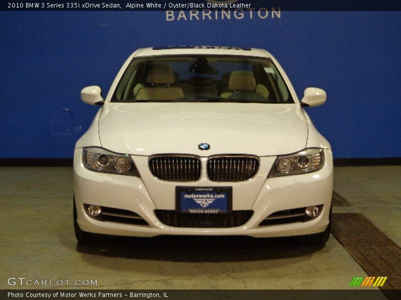 Alpine White / Oyster/Black Dakota Leather 2010 BMW 3 Series 335i xDrive Sedan
